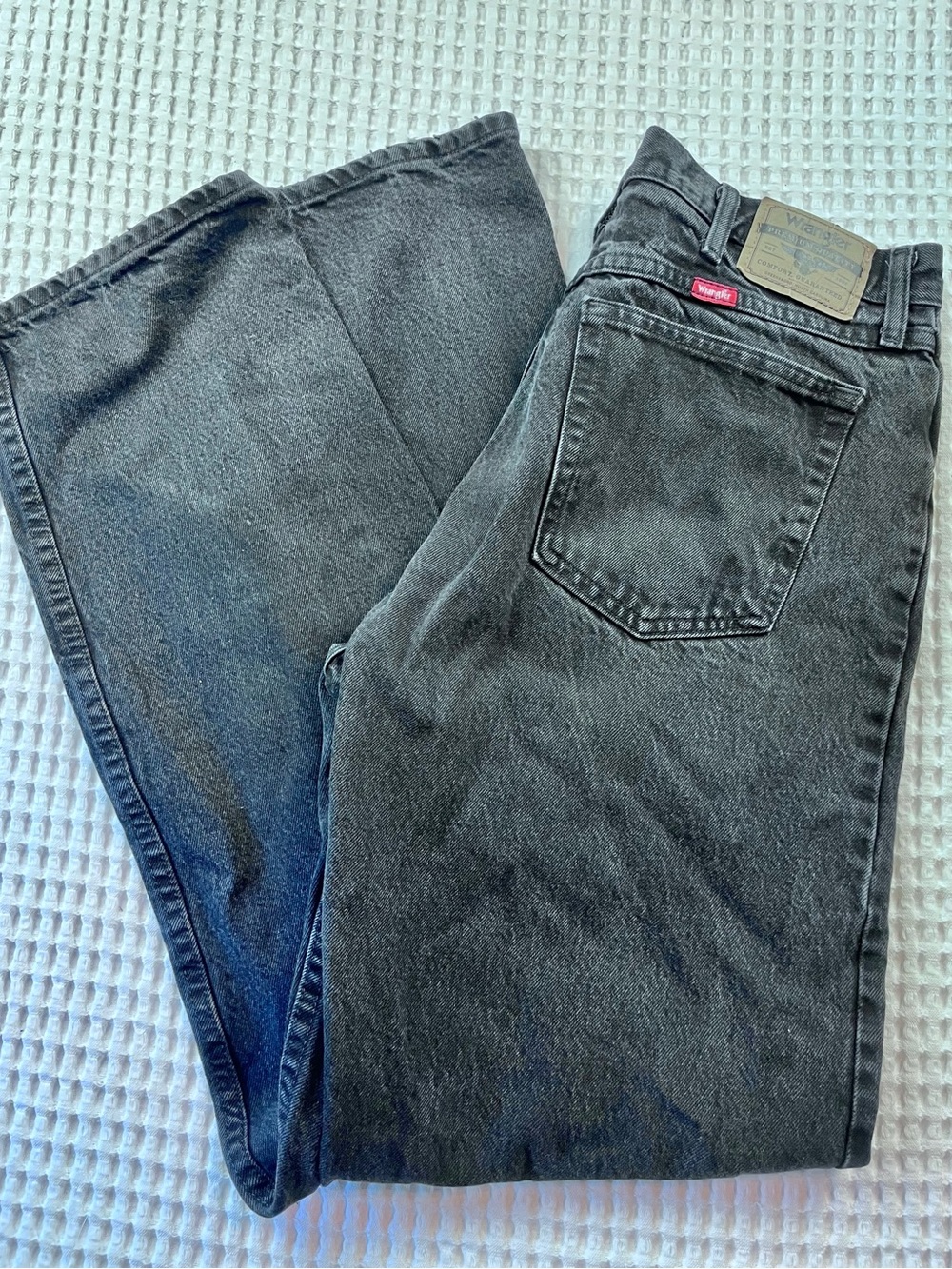 Wrangler Premium Quality Black Relaxed Fit Jeans Men’s 34x34